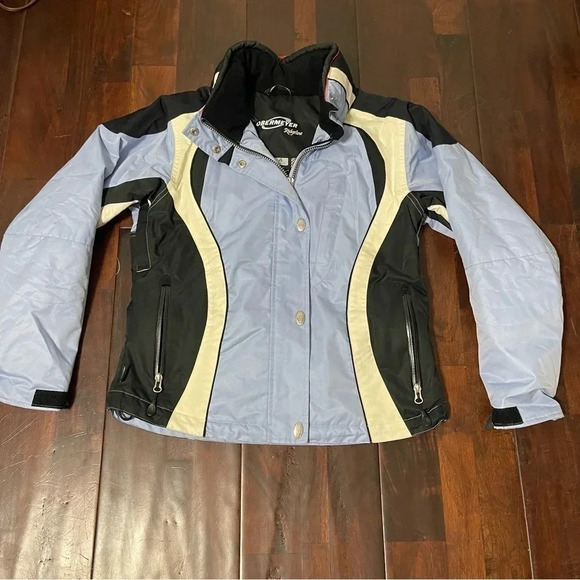 Obermeyer Ridgeline Ski Jacket Women’s 4 Weather X4 Outer Layer Winter Blue - Picture 1 of 9